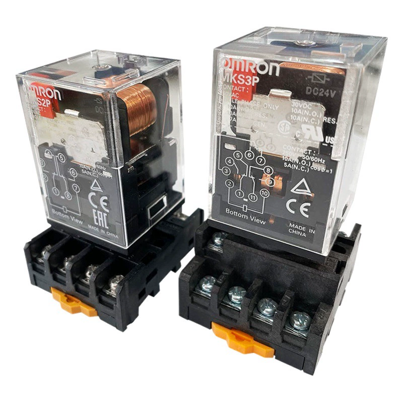 Промежуточное реле MKS3P-l MKS2P-l MK3P-1 MK2P-1 AC220V DC24V