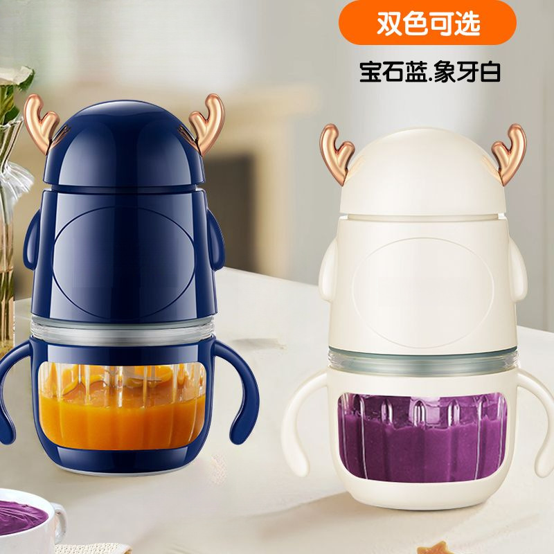 Máquina de alimentación complementaria multifuncional, máquina de alimentación doméstica, picadora de carne complementaria para bebés, fuente de pasta de ajo, suministro transfronterizo al por mayor de fábrica