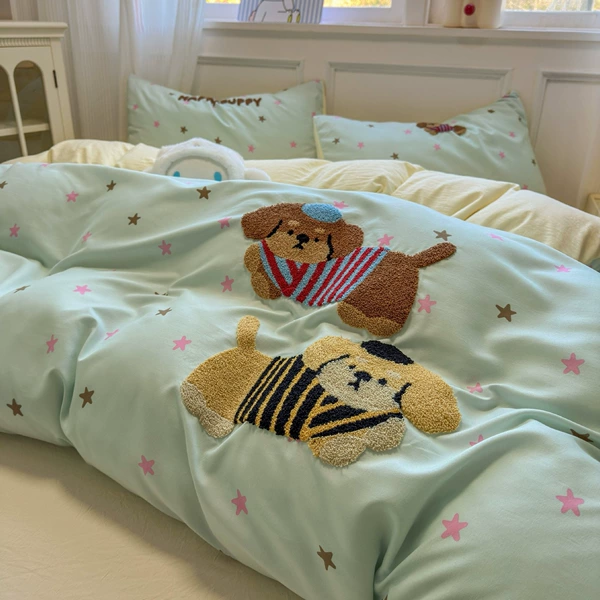 Star Dachshund [Super soft washed cotton/soft, skin-friendly and non-pilling]