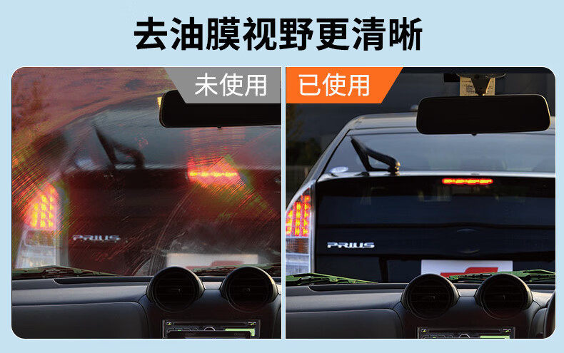 Rain Dance Car Glass Cleaner - Powerful Oil Film Remover, Concentrated Wiper Fluid for All Seasons, Glass Cleaning Wiper Fluid