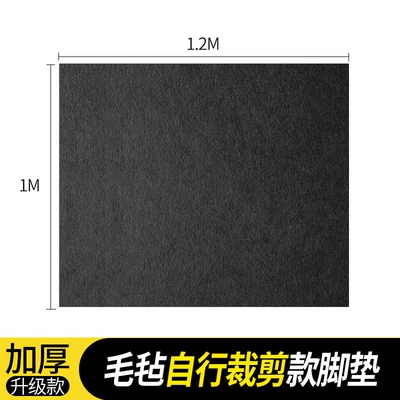 Electric vehicle foot mat Scooter E10E10Lite Foot Mat - thin-and-light-style-felt-fabric-cut-by-yourself