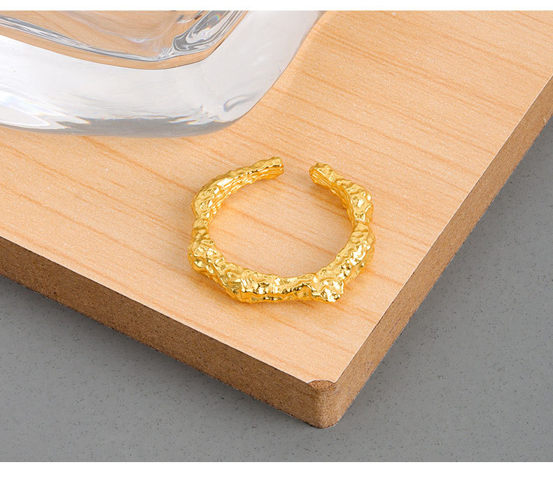 6g Weight Open Rings Classification Adjustable Ring Size 1 Piece Quantity Daily Occasion Copper Material Geometric Pattern Women's Gender Plating Design Retro Style Wholesale Retro Geometric Copper Plating Open Rings 4