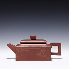 5ZV7批發精品中式宜興四方紫砂壺功夫茶純原礦底槽清全手工方山逸