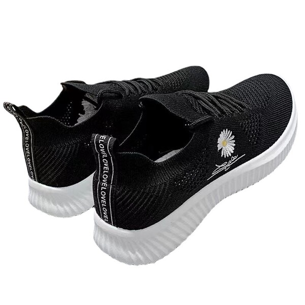 Fashionable universal sports breathable thin white sneakers