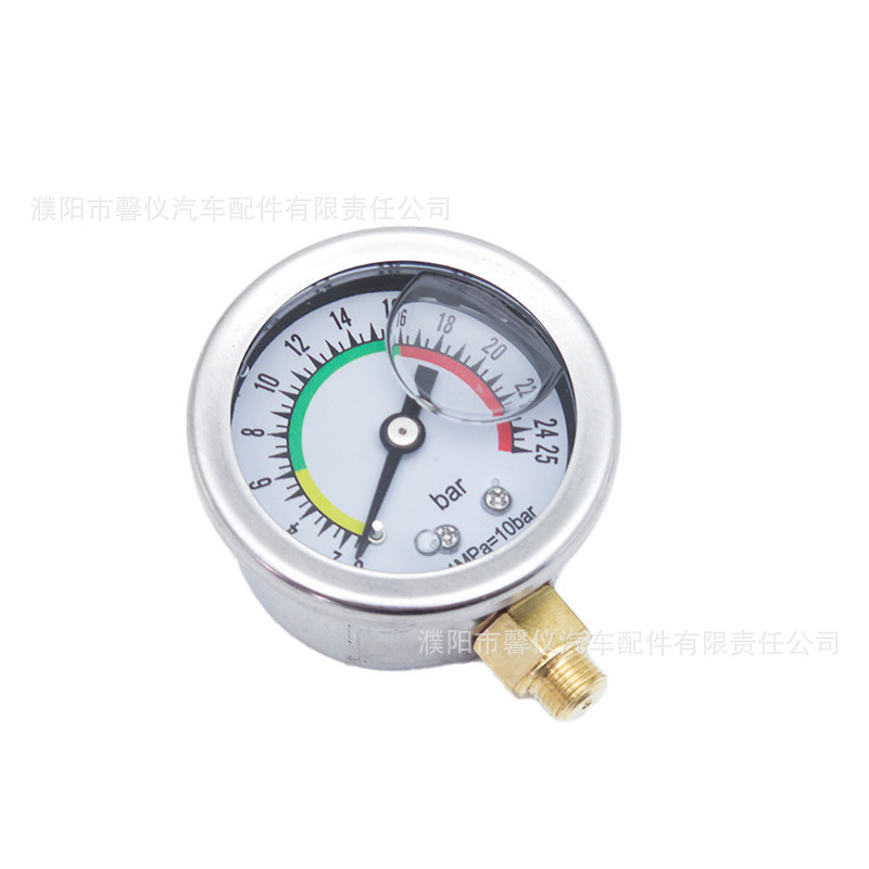Digital Display Oil-Immersed High-Precision Car Tire Pressure Gauge, Tire Pressure Meter, Tire Pressure Inflator Gun Head