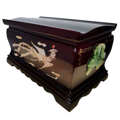 39cm龍鳳棺【30年老廠家廠價銷售】木頭木質壽盒棺材壽材殡葬用品