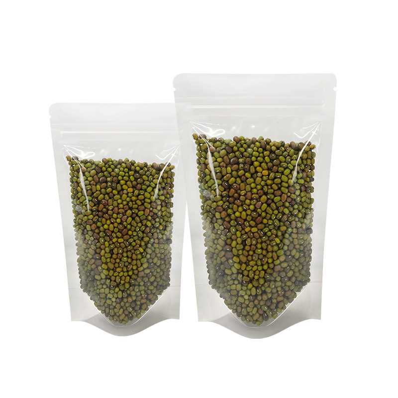 自立自封袋高透明食品密封骨袋零食密封袋封口干货塑料自封袋批发