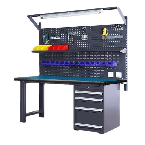 Best Selling Heavy Duty Thick Anti-Static Composite Workbench Electrician Laboratory Model Workshop Inspection Table