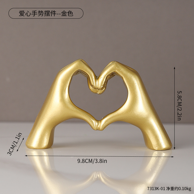 Modern Simple Mini Character Ornaments All-inclusive Three-piece Home Indoor Study Desktop Decoration Resin Small Ornaments