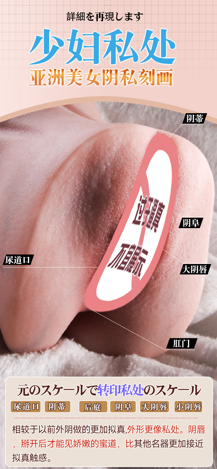 Jiuai Airplane Cup Male Masturbation Device Silicone Portable Adult Toy — detail image 9
