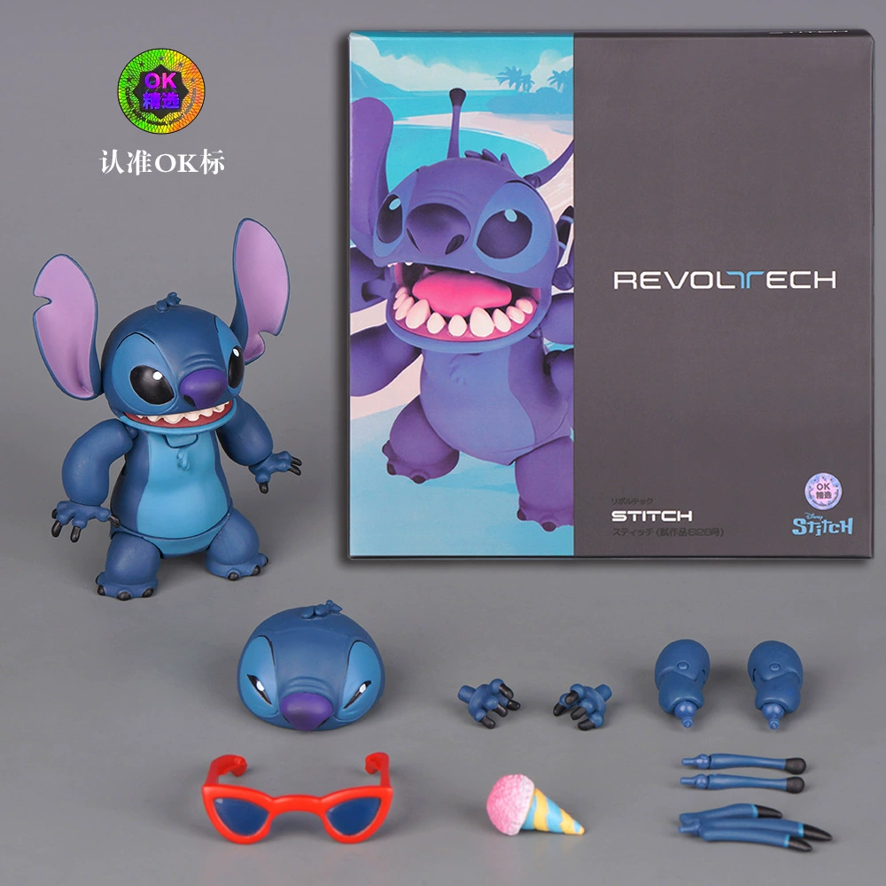 Фигурка Лило и Стич от OK Factory, модель серии Stitch, повседневная сцена, настольный декор, модная игрушка.