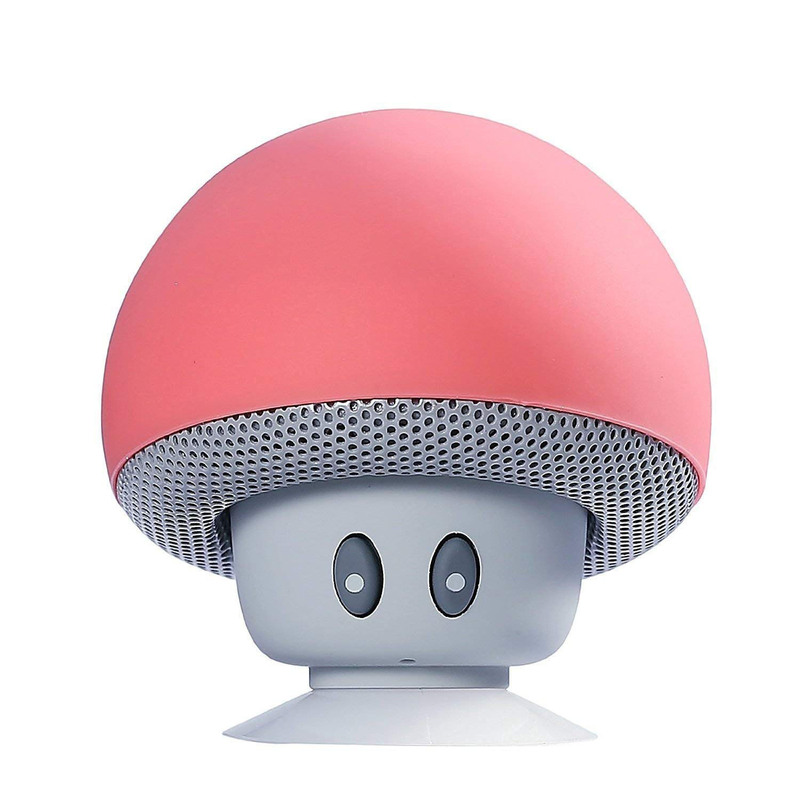 人気アニメのキノコヘッド無線bluetoothスピーカー携帯吸盤式携帯電話スタンドキノコプレゼント小音響|undefined