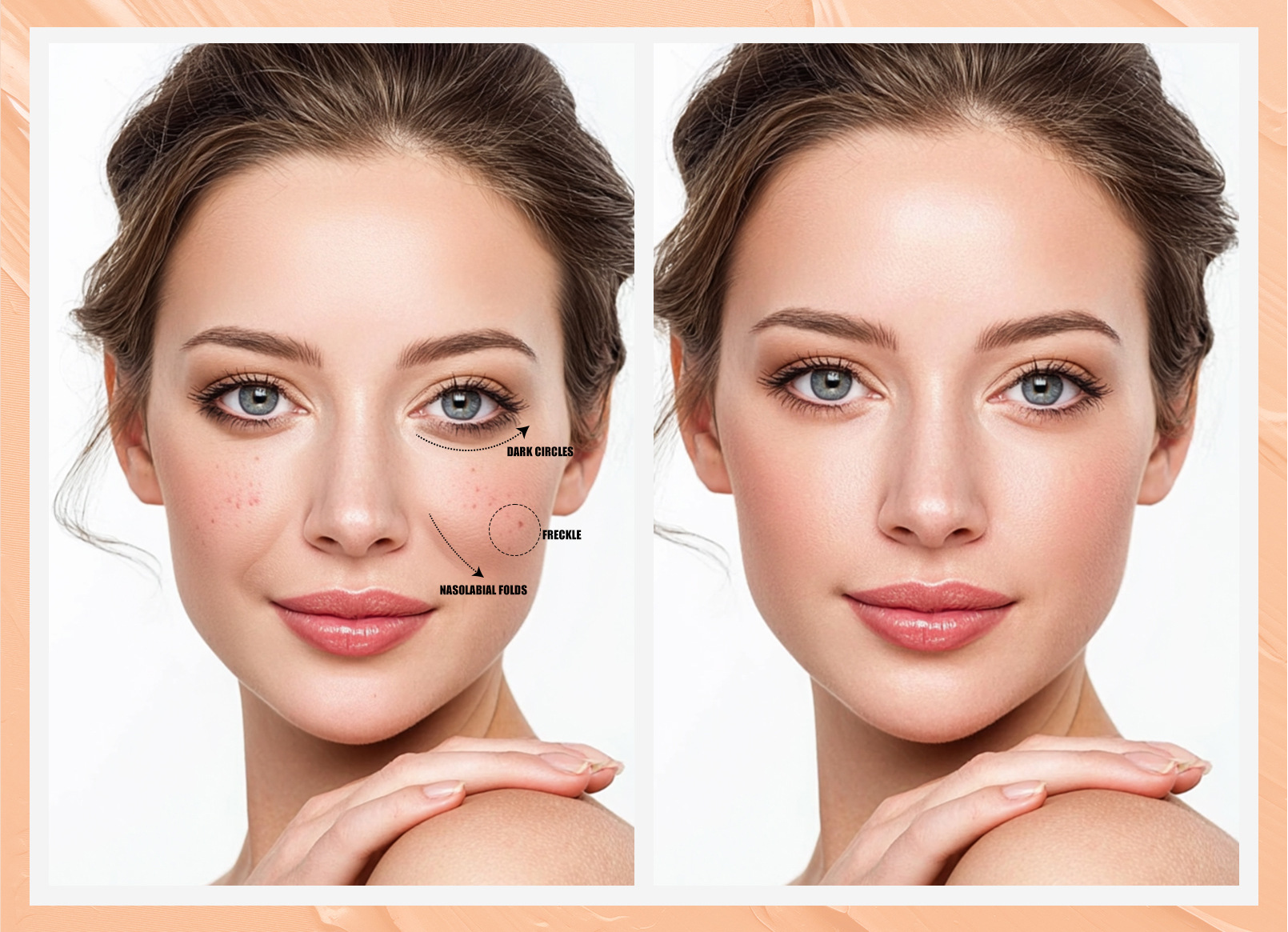 Hellokiss Eraser Abdeckstift Doppelseitig Wasserfest Für Gesicht_voghion.com