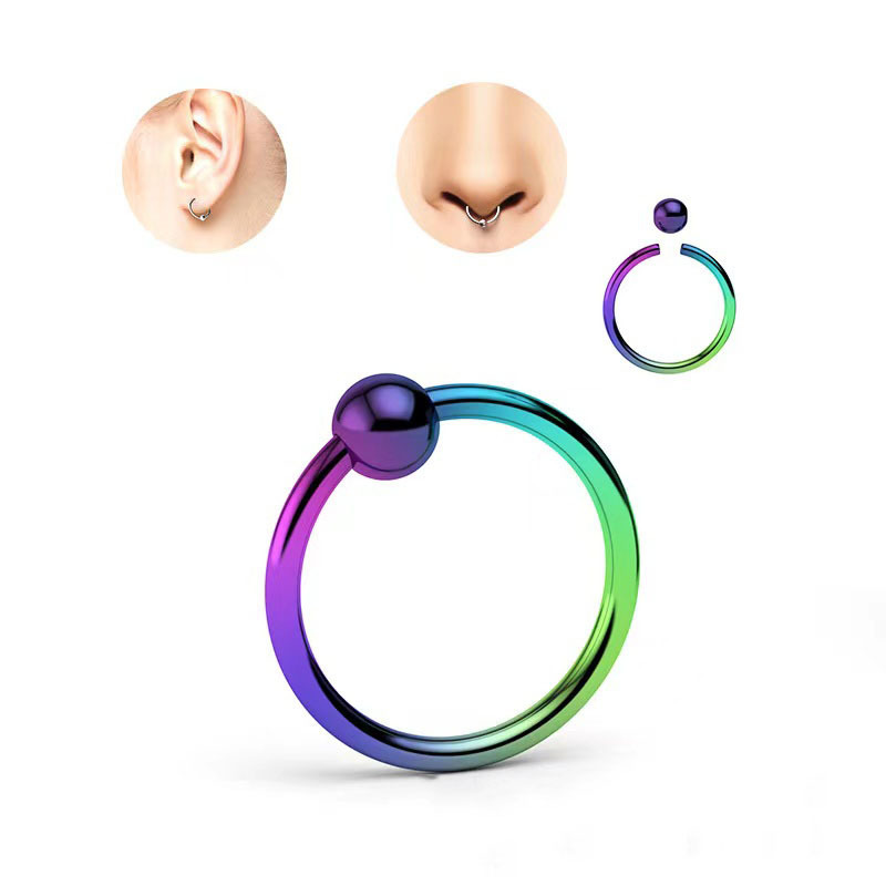 Piercing barbell de acero inoxidable para lengua y labio_voghion.com