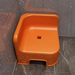 浴室専用スツール、浴室入浴スツール、滑り止めフットスツール、厚みのある積み重ね可能な家庭用ロースツール、背もたれ椅子