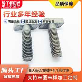 定制菱形螺栓 方头螺栓 T型螺母非标异形件 碳钢不锈钢T型螺栓