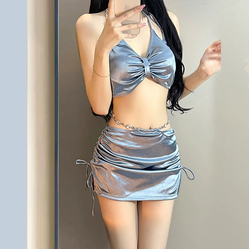 Плавки купальные набор sexy, 3 предмета, стиль высокого качества