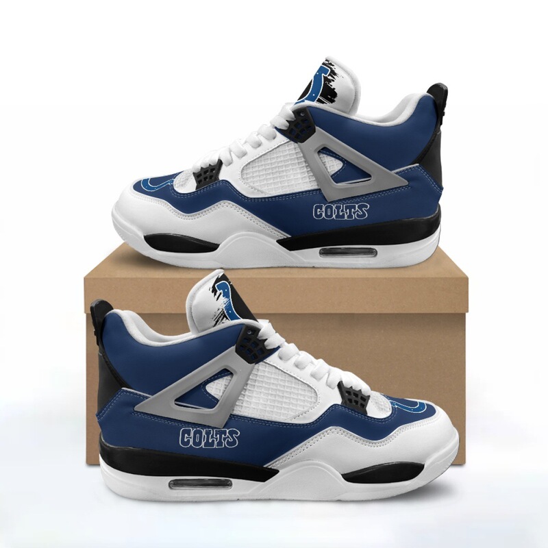 Across trade Indianapolis pony Tennessee Titans football team high-top sports basketball shoes