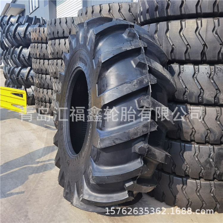 林业集材机伐木机轮胎24.5-32 LS-2加粗人字 23.1-26 18.4-26