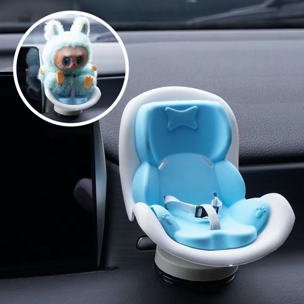Doll Car Safety Seat Car Doll Air Vent Aromatherapy Clip Cartoon Car Interior Creative Car Decoration