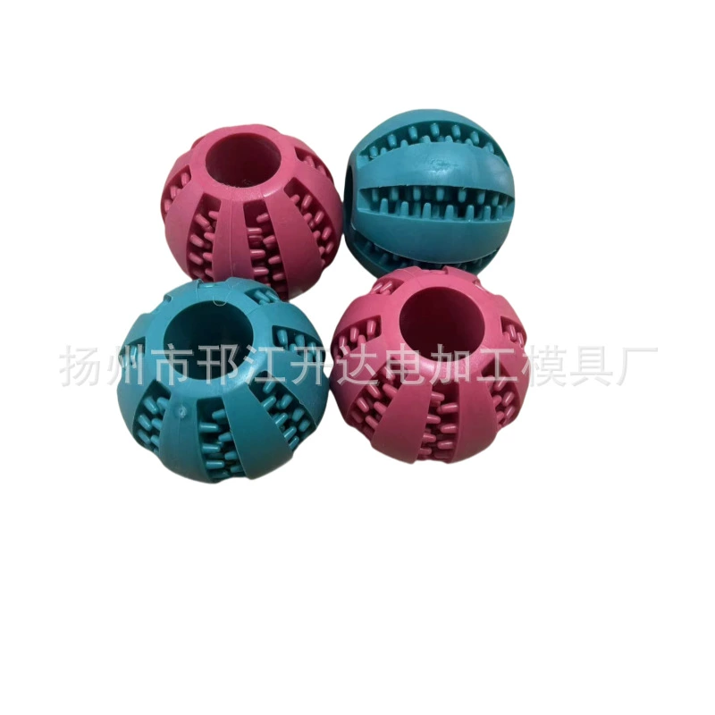 Игрушка для домашних животных, устойчивый к укусам, игрушечный мяч для собак, молярный мяч, жевательный и протекающий мяч для домашних животных