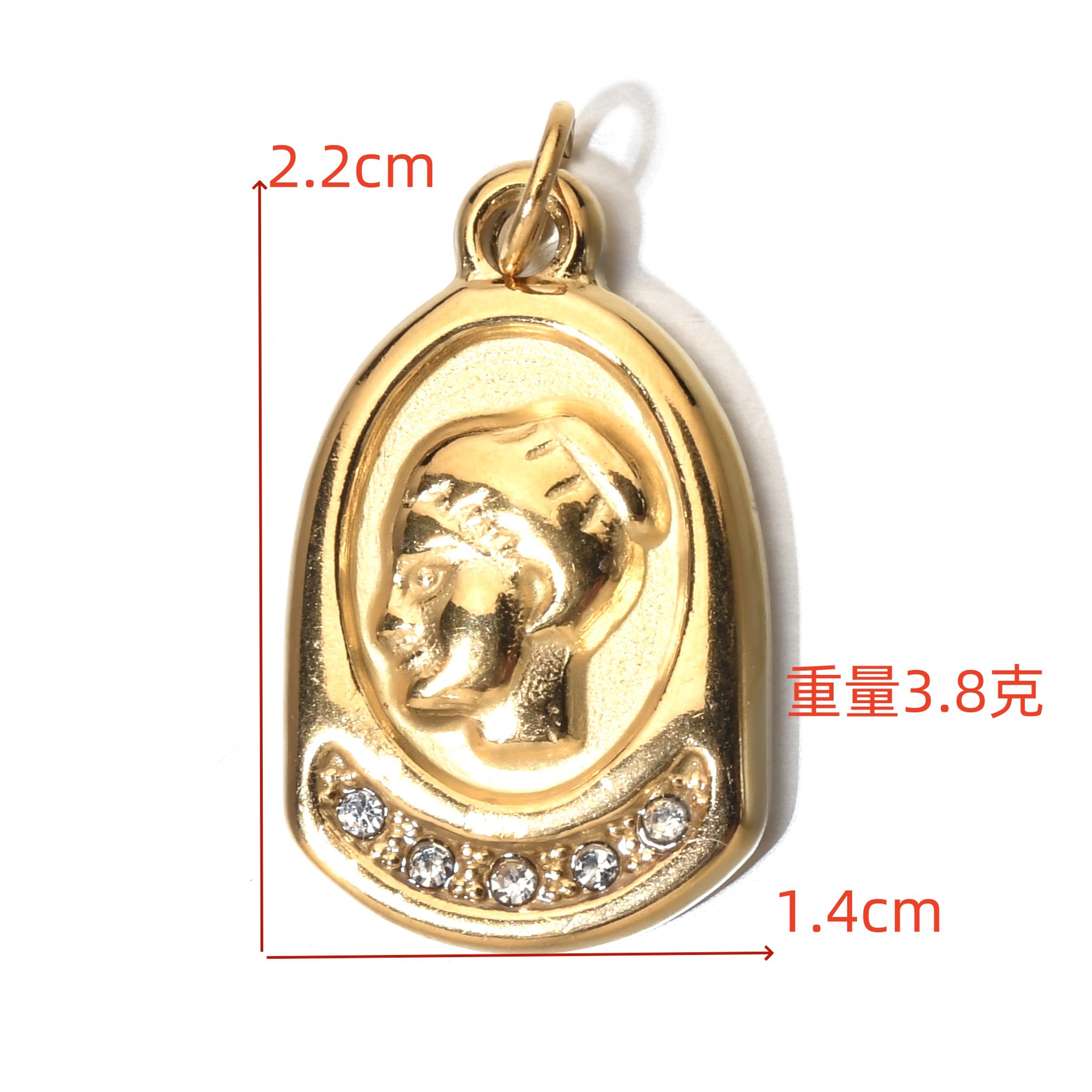 2g Weight None Bag Accessories Type Pendant Jewelry Making Type DIY Ornament Accessories Classification 1 Piece Quantity 304 Stainless Steel Material Sun, Heart Shape, Butterfly Pattern All Seasons Season Plating Design Retro Style 1 Piece 304 Stainless Steel Sun Heart Shape Butterfly Pendant 19