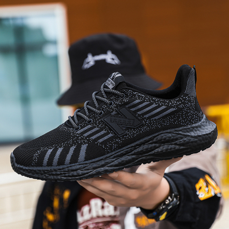 Cold-Dipped White Shoes for Men and Women, Spring & Fall Style, Fly-Woven Mesh, Breathable, Lightweight Casual Shoes, Soft-Soled Outdoor Sports Shoes