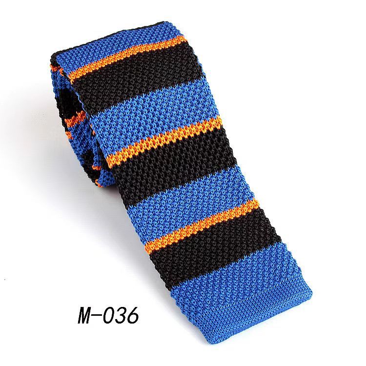 2026年新作メンズフラットタイプニットネクタイ 大人向けおしゃれで合わせやすいネクタイアクセサリー メーカー卸売