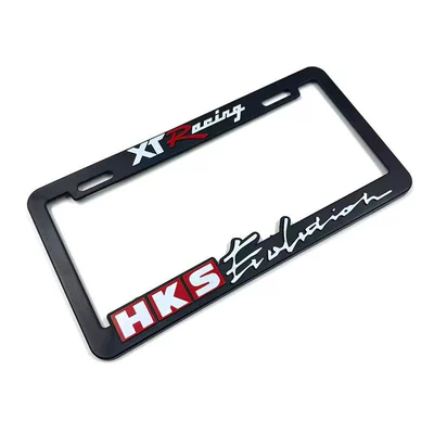 Plate Frame Jdm Car Modification Emblem | License plate holder/license plate holder - hks