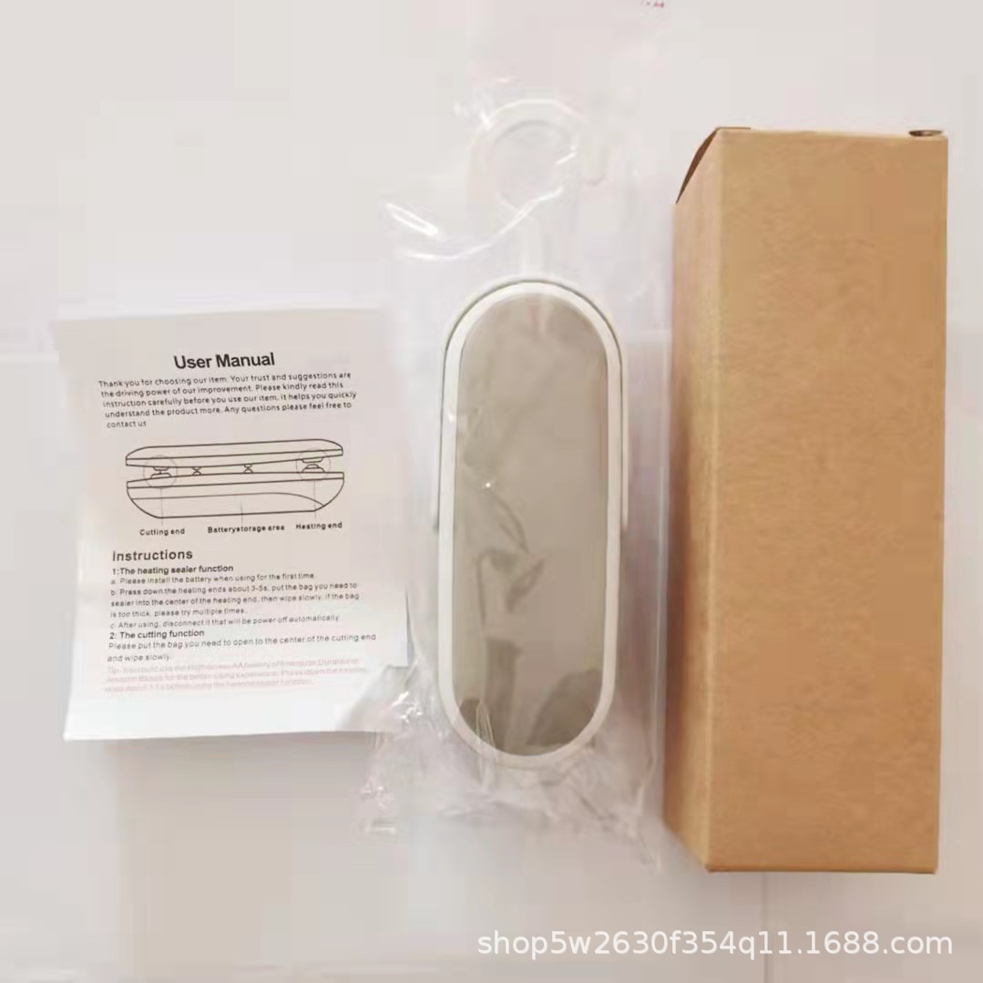 Mini máquina de sellado portátil, clip de sellado de presión manual, clip de sellado de conservación de alimentos y frutas, sellador doméstico, máquina de sellado térmico