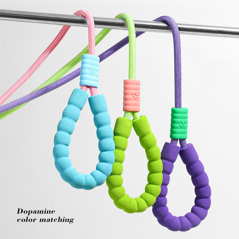 Transfronterizos venta caliente cuerda de tracción de perros nubes espuma cuerda de perros para caminar perros perros perros P cuerda cuerda de perros cadena