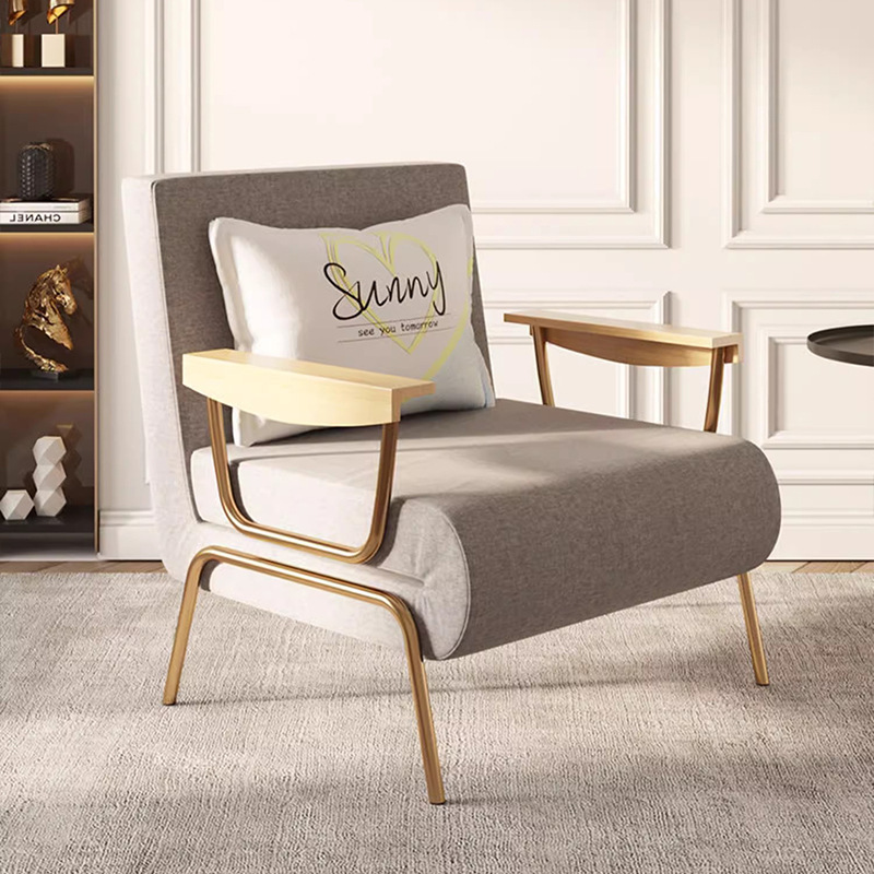 折りたたみソファベッド兼用シングルソファ、小規模住宅、オフィス、昼休み、介護、リビングルーム、書斎、和風ダブルソファチェア