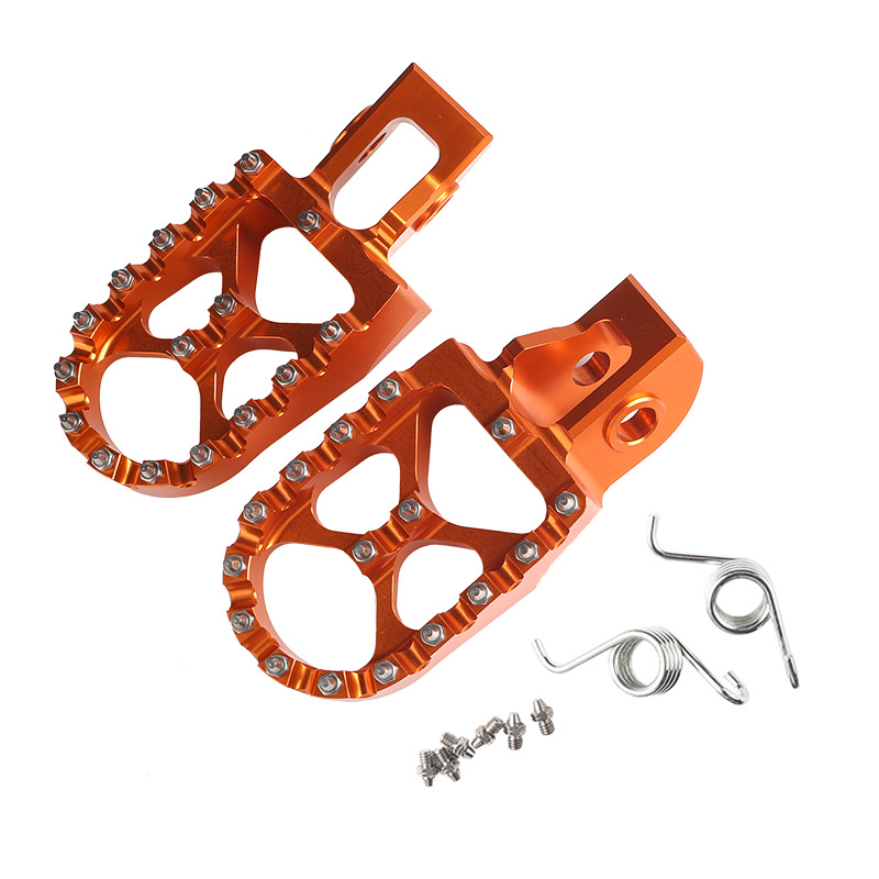 Hengjian S 0.25kg 250Z300 Modified Footrests for Off-Road Motorcycles, Front Foot Pedals Made of Cnc Aluminum Alloy