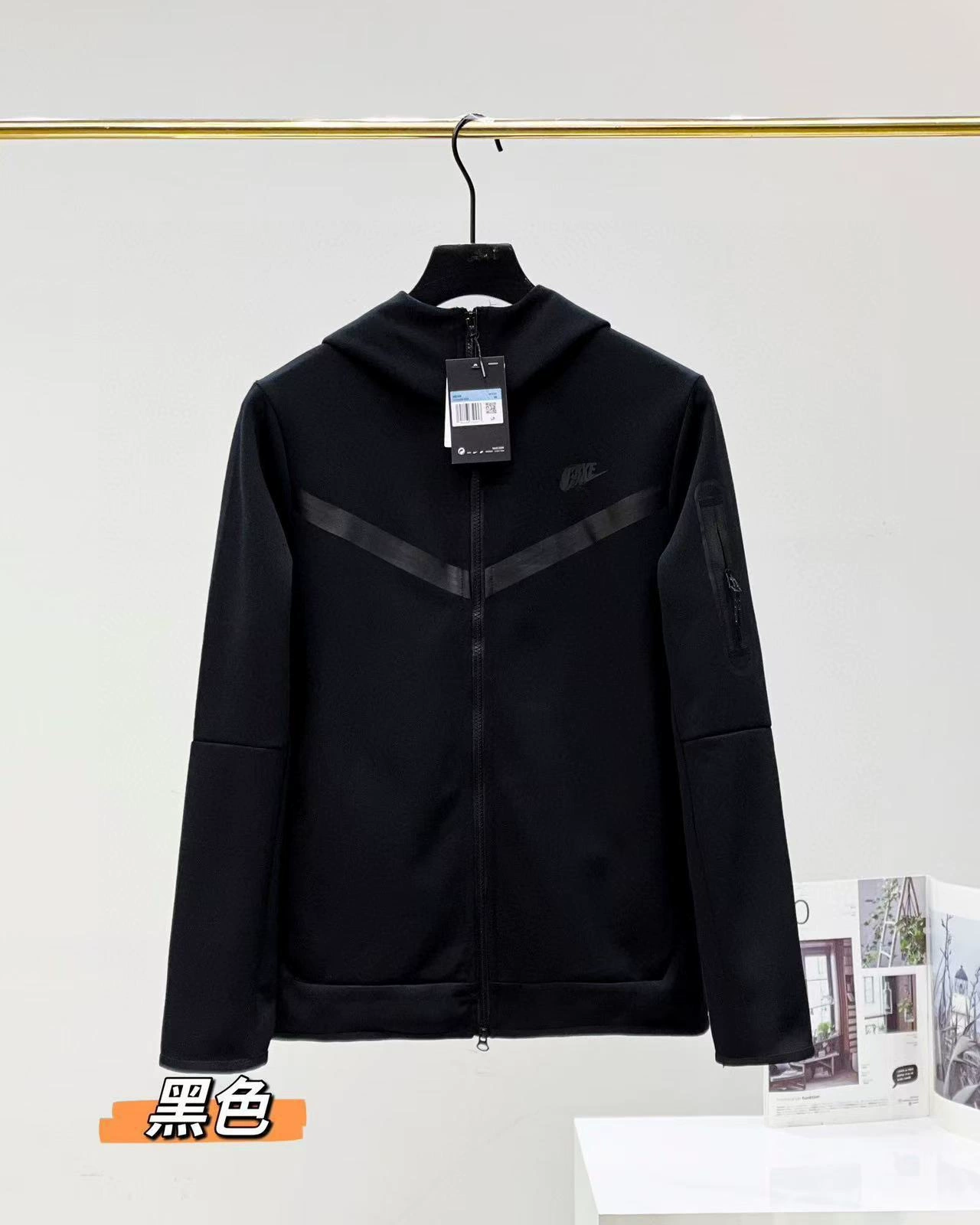 Spot кросс-бордер высококачественная техфлис серия windrunner повседневная куртка на молнии мужской стиль