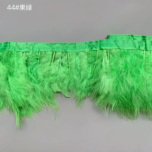 44# fruit green [high-quality feathers] 2 meters/piece