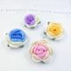 Rose bouquet wool hand crocheted sunflower Tulip Carnation semi-finished artificial flower head Wholesale