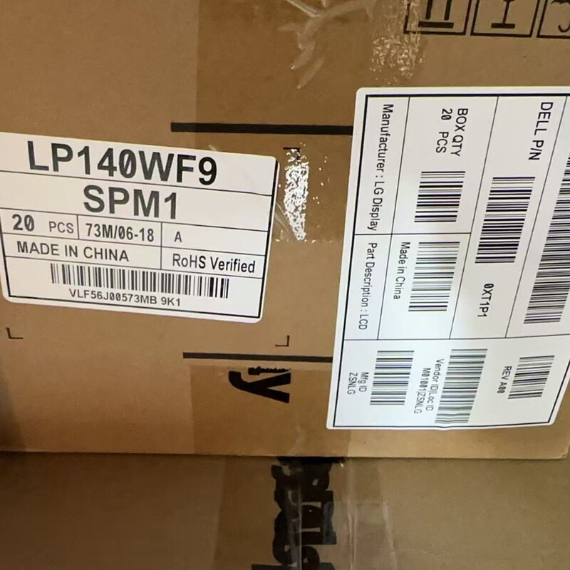 Lg 14inch Laptop Lcd Screen Lp140Wf9-Spm1 Brand New Original A-Grade Dell Part Number Lg 14inch Laptop Lcd Screen Lp140Wf9-Spm1 Brand New Original A-Grade Dell Part Number