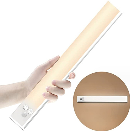 Smart ultra thin LED induction interior lighting for wardrobe