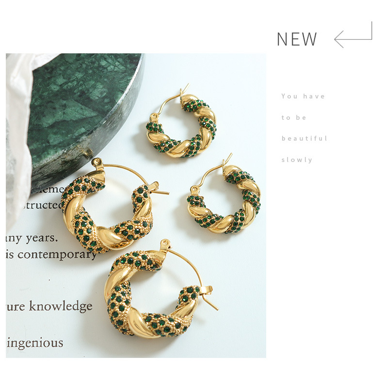 Title 10, Womens Fashion Simple U-shaped Titanium Fried ...