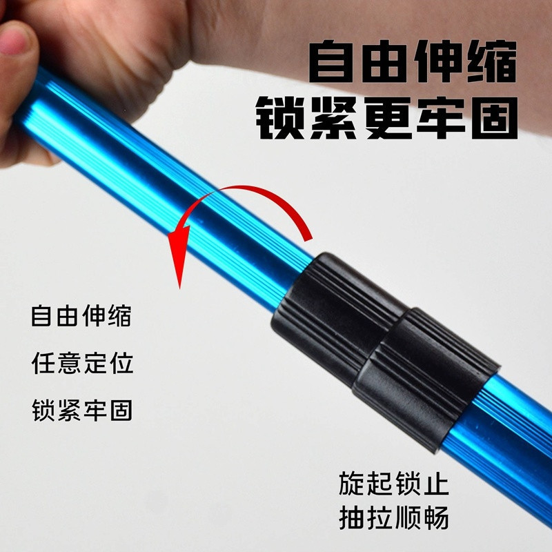 ZD1 取り外し可能な折りたたみ網アルミ合金大型網伸縮式網ポール釣り三角網ポケット魚を捕まえる|undefined