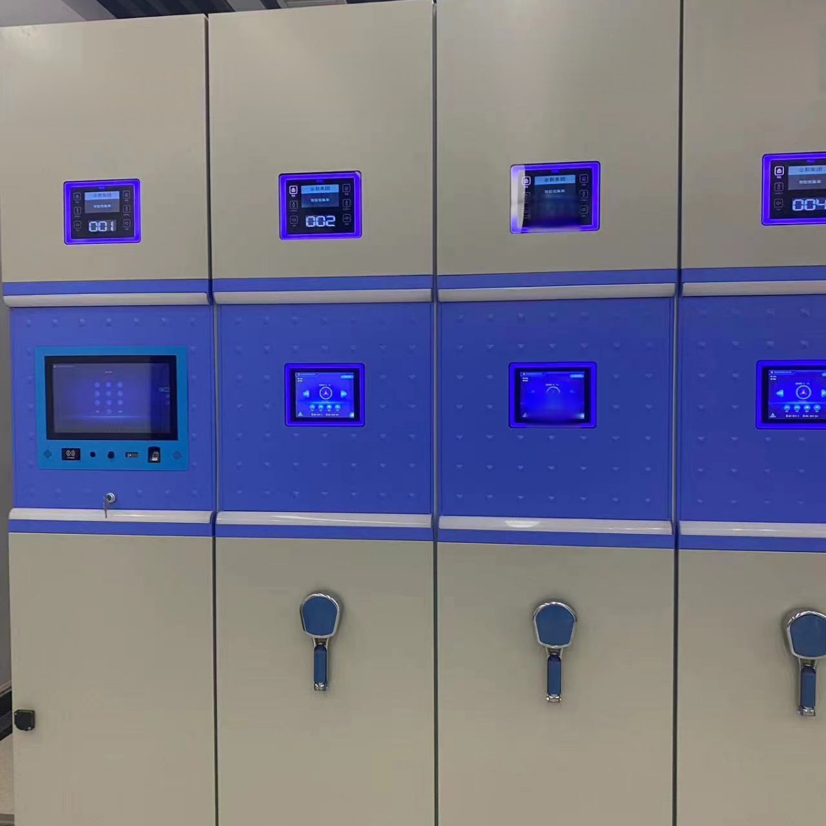 密集架电动钢制手摇智能档案存放架财务凭证柜档案柜密集柜文件柜