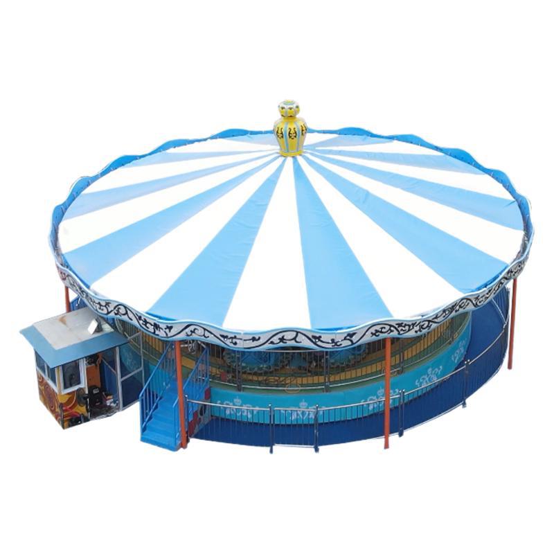 Yongle 36 asientos taza de café giratoria equipos de juegos para niños parque de atracciones al aire libre escénico taza giratoria fábrica de juegos