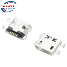 Micro USB 5S5p B�͟o߅�ư����ʽ0.8mm���_����NƬusb���ĸ��