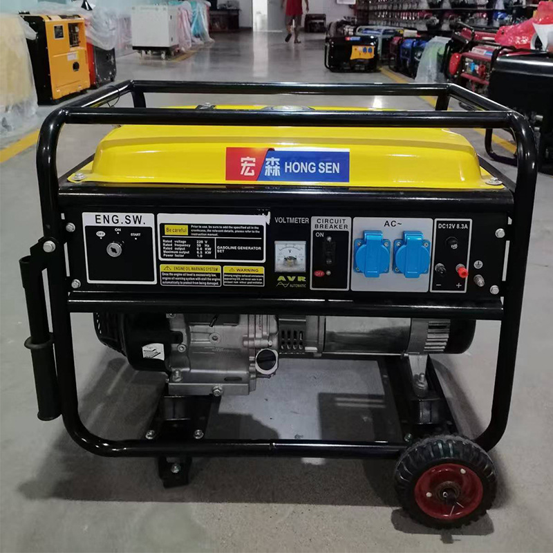 ガソリン発電機セット 6/8/9/10KW マルチ燃料 デュアル燃料 油・ガス両用 常柴 濰柴 静音 家庭用|undefined