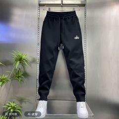休闲裤子男士春秋款纯色百搭运动卫裤潮流弹力修身显瘦小脚哈伦裤