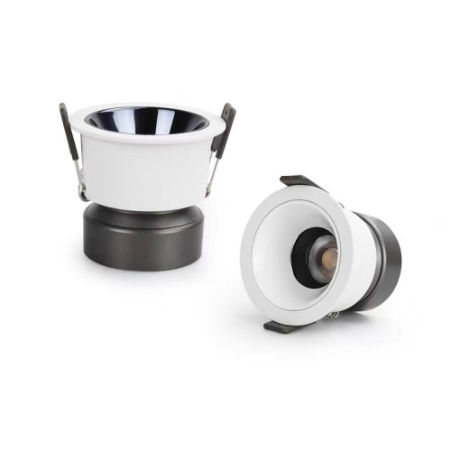 Hill spotlight, embedded narrow edge anti-glare ceiling light 3500K high color rendering, deep anti-glare, no main light spotlight