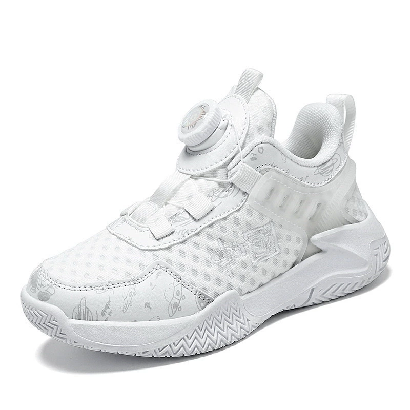 Spring sports shoes for boys, children's basketball footwear, for teenagers