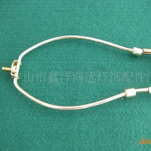 批发供应台灯支架配件牛角架 哈佛架金色铬色台灯架灯饰配件灯具