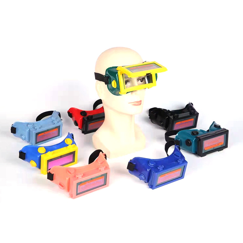 Máscara de soldadura automática, con gafas, para protección UV, fábrica, al por mayor image 7