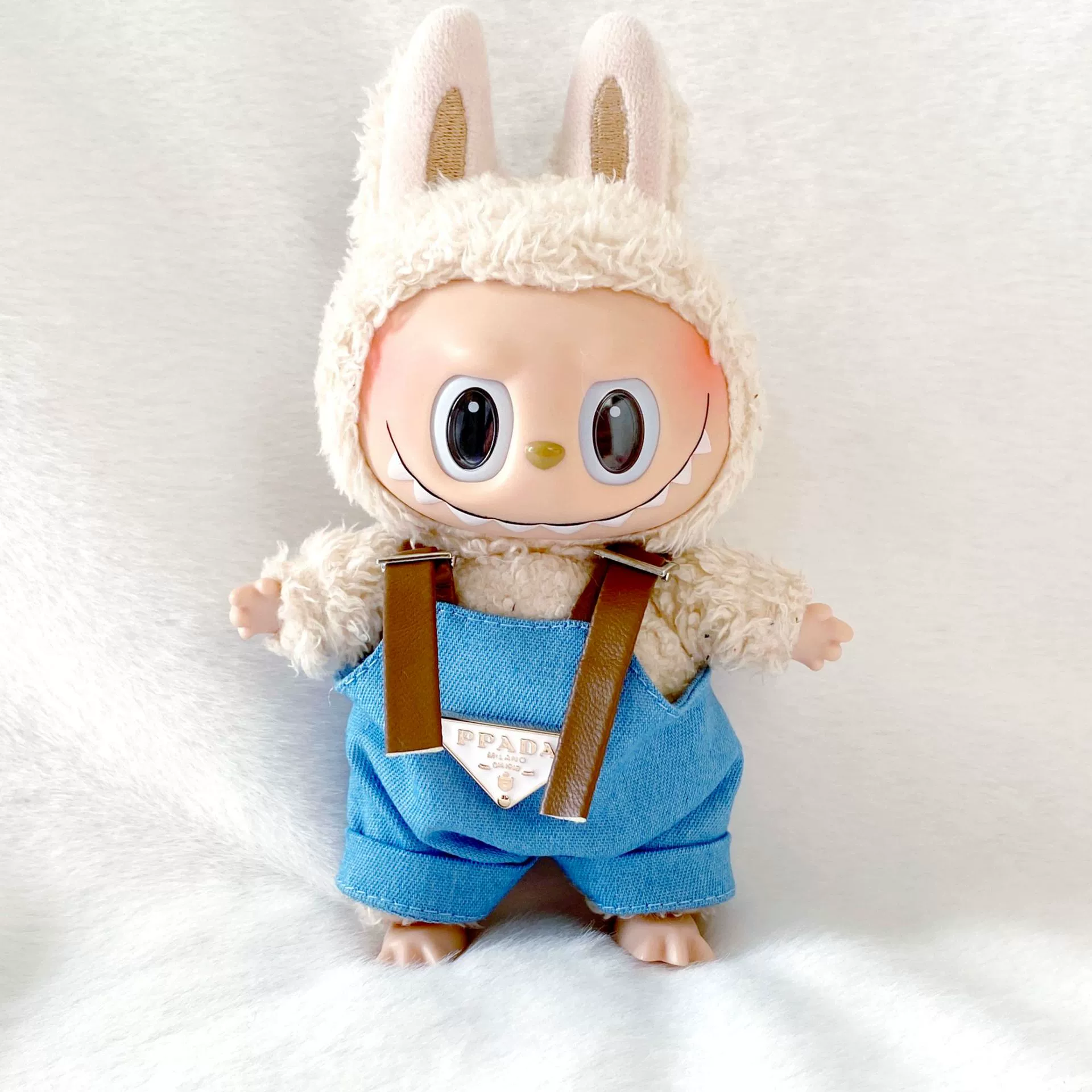 Doll plastic, overall for dressing up, second generation, children's clothing